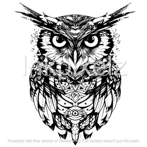 owl tattoo art 4