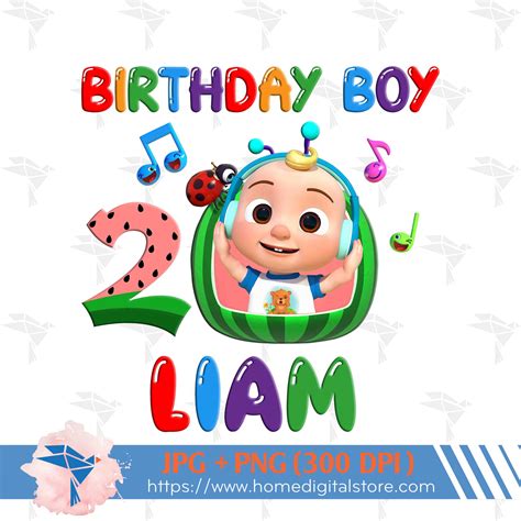 2nd Cocomelon Birthday Png Cocomelon Cocomelon Birthday 60 Off