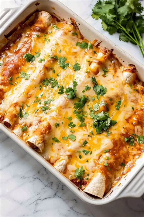 Chicken Enchiladas Insanely Good