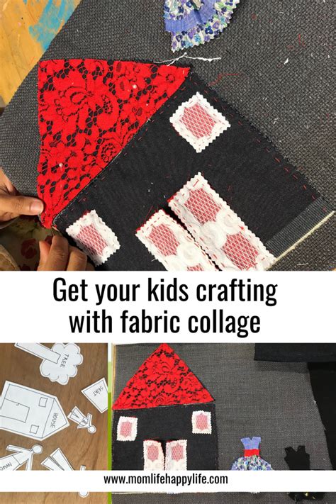 Get Your Kids Crafting With Fabric Collage