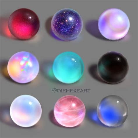 An Image Of Different Colored Balls In The Air