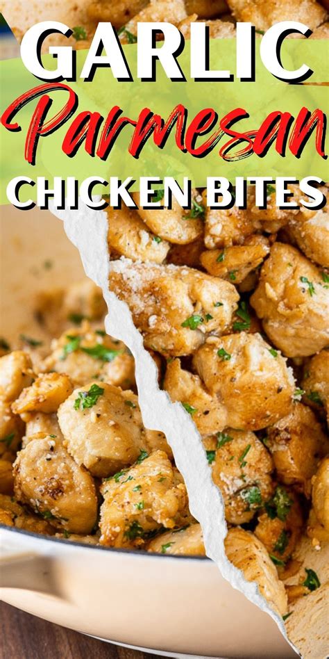 Garlic Parmesan Chicken Bites Artofit