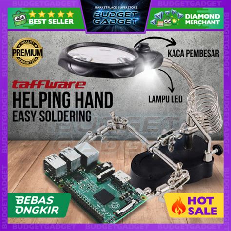 Jual Alat Pegangan Solder Helping Hand Dan Kaca Pembesar Jakarta