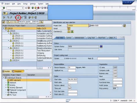 青蛙sap分享 Froggys Sap Sharing Sap Project System Basic Graphical Wbs