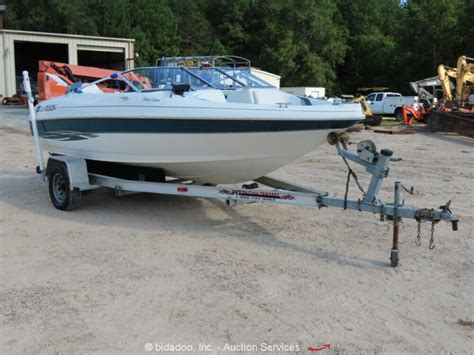 Larson Sei O B Ski N Fish Bowrider Boat Alum For Sale