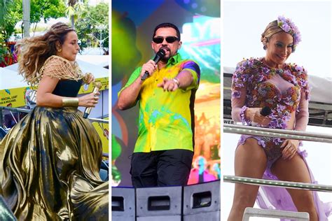 Salvador Tem Ltimo Dia De Carnaval Trios Carregando Multid Es