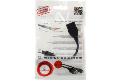 Cablexpert Usb Otg Af Miniusb Pro