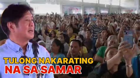 Pamimigay Ng Tulong Pang Agrikultura At Kadiwa Ng Pangulo Nasa Samar Na