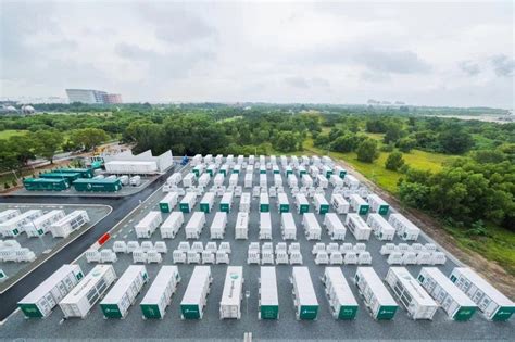 The Energy Storage Project Of Jurong Island In Singapore Contracted By