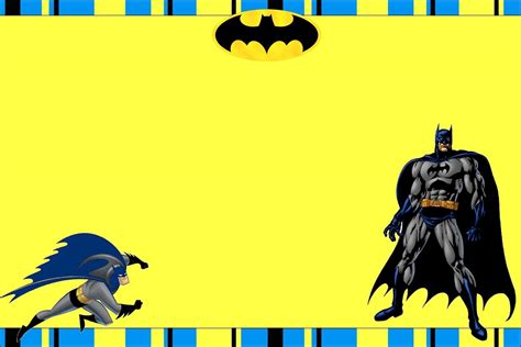 Free Printable Batman Birthday Invitations With Batman Birthday Card