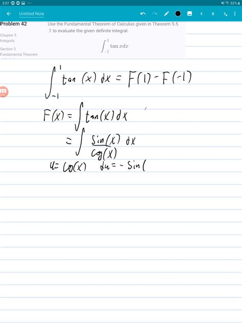 Solved Use The Fundamental Theorem Of Calculus Given In Theorem