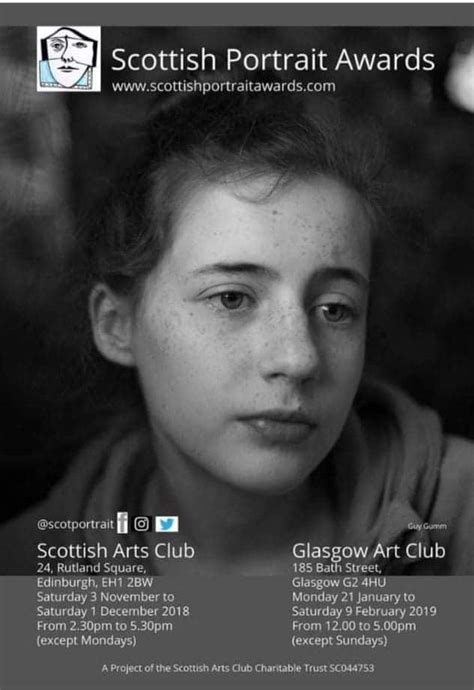 The Scottish Portrait Awards Exhibition - Glasgow Art Club