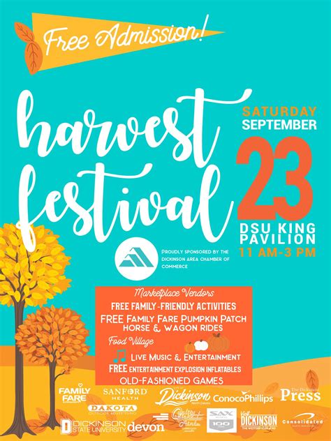 Harvest Festival – Dickinson Area Chamber of Commerce