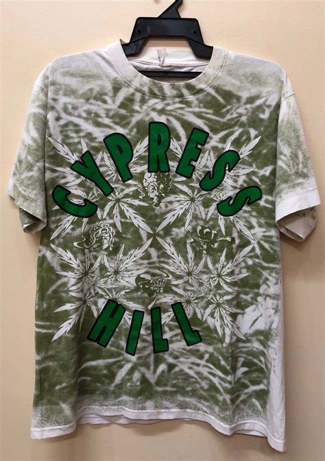 Vintage 90s Cypress Hill T Shirt Mosquitohead All Overprint Etsy