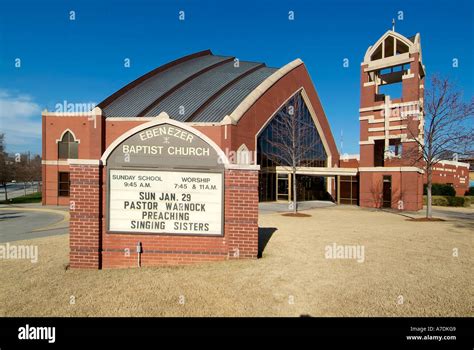 The new Ebenezer Baptist Church of Martin Luther King Jr Stock Photo: 6746952 - Alamy