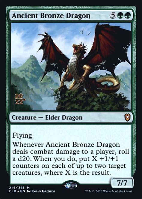 Ancient Bronze Dragon Printings Prices And Variations Mtg