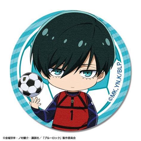 CDJapan TV Animation Blue Lock Leather Badge Design 12 Rin Itoshi