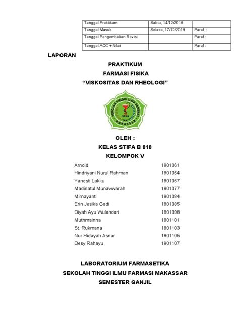 Viskositas Dan Rheologi Ecce Pdf