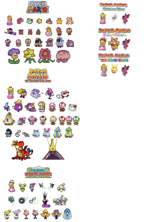 List Of Female Characters By Game I Have Issues With This Rpapermario