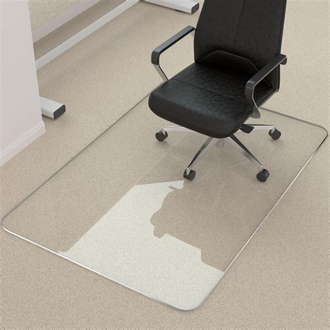 Aothia Office Chair Mat Carpet Computer Chair Mat For Carpet Crystal