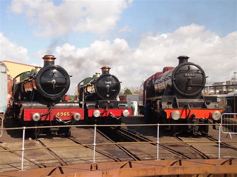 GWR 4965 5043 LMS 5593 Tyseley Steam Trust Great West Flickr