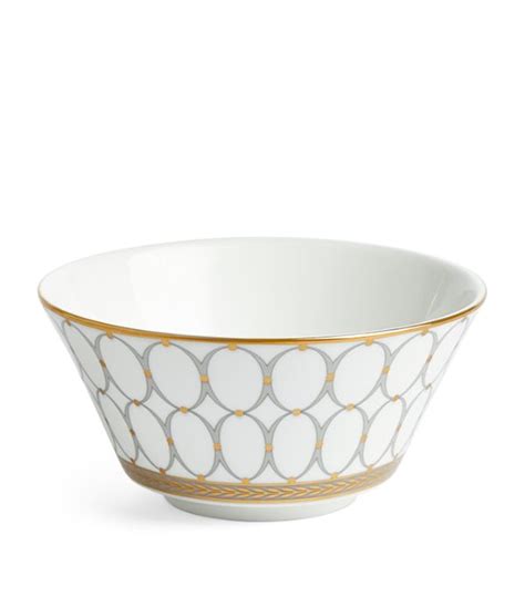 Wedgwood Grey Renaissance Grey Rice Bowl 11cm Harrods UK