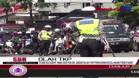 Team Accident Analisis Polda Jabar Olah Tkp Penyebab Kecelakan Truk