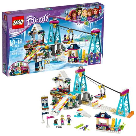 LEGO Friends Snow Resort Ski Lift 41324 (585 Pieces) - Walmart.com ...