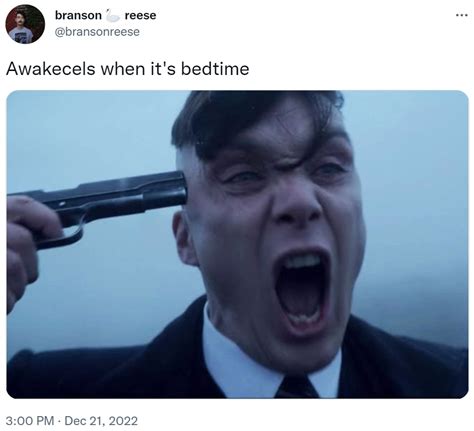 Awakecels when it's bedtime | Tommy Shelby Holding a Gun to His Head ...