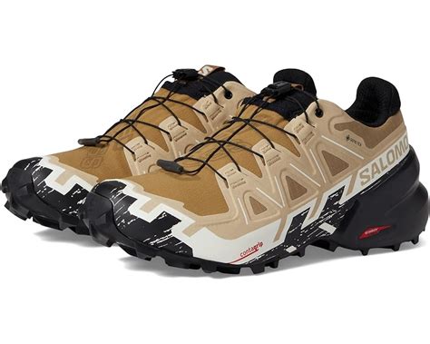 Кроссовки Salomon Speedcross 6 GTX цвет Kelp Black Vanilla Ice