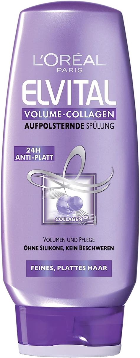 L Oréal Elvital Elvive Acondicionador de colágeno volumen 2 Pack 2 x