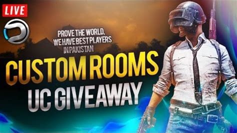 Live Streaming Pubg Mobile Custom Room Thumbnail