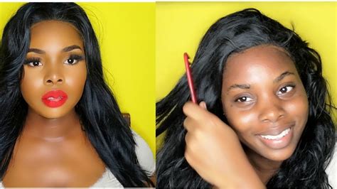 I Tried To Straighten A Synthetic Wig Must Watch Simply Amazing Tutorials Youtube