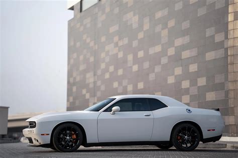 Rent Dodge Challenger White in Dubai - Sportscars - Octane Luxury Car Rental Dubai