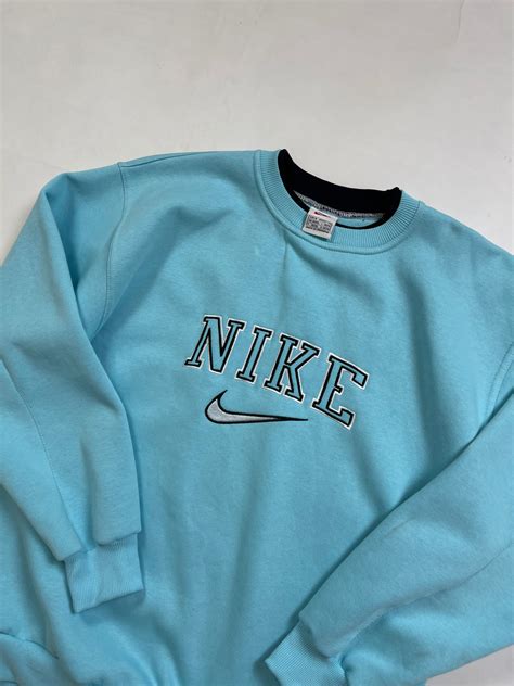 Nike Vintage Sweatshirt Grand Logo Crewneck Vintage 90s Pull Etsy