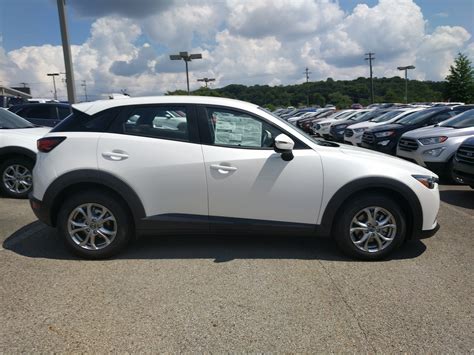 New 2020 Mazda Mazda CX-3 Sport in SNOWFLAKE WHITE PEARL | Greensburg, PA | #Z80870