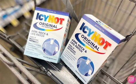 Icy Hot Patches 97 Each Free Stuff Finder