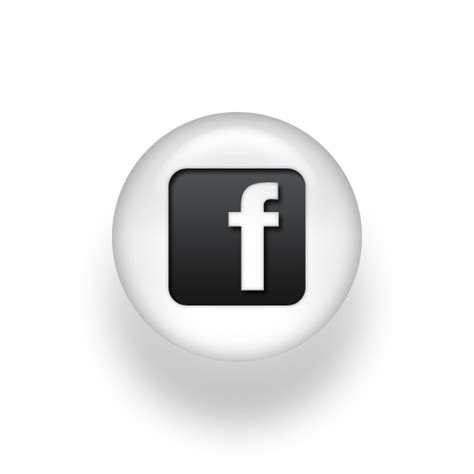 Facebook White Icon #2122 - Free Icons Library