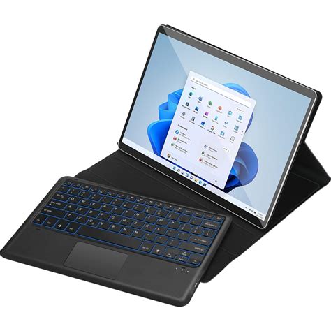 SaharaCase – Keyboard Case for Microsoft Surface Pro 8 – Black – Sansujyuku