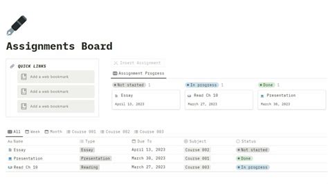 10 Best Notion Assignment Tracker Templates 2025 Free Paid