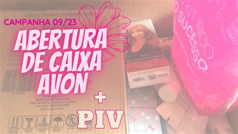 Abertura De Caixa Avon Campanha Piv Avonbr Youtube