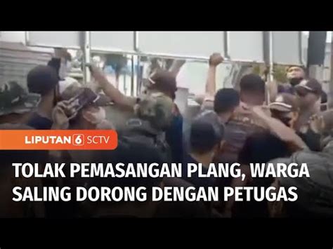 Ricuh Pensiunan Ptpn Ii Tolak Pemasangan Plang Kepemilikan Lahan Di