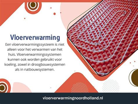 Vloerverwarming Amsterdam Vloerverwarming