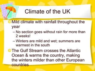 Location Climate And Natural Resources Of Uk And Russia Ppt