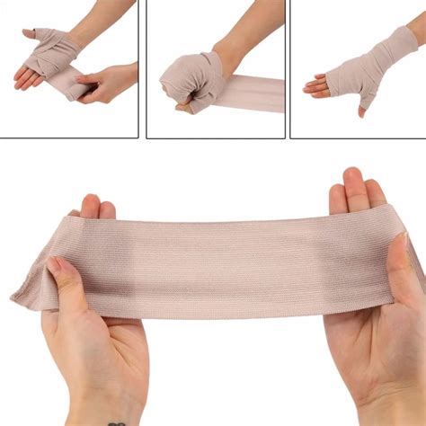 3" Elastic Bandage Wrap with 2 Clasps Self Adhesive Sport Medical Compression Bandage Roll for ...