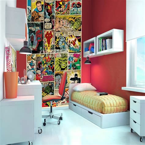 1 Wall Marvel Comics Wallpaper Mural - Marvel | I Want Wallpaper