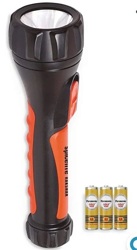 Led Aa Spicelite Torch Rakshak Watt Dry Cell Torch Cool White At Rs