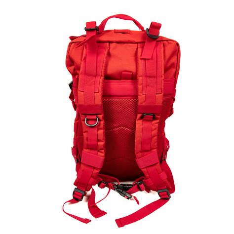 Military Backpack Red Rudem Fitness Equipment