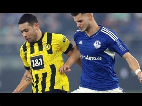 Spielanalyse BVB verspielt 2 Führungen im 100 Revierderby auf Schalke