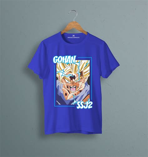 Remera Dbz Gohan Ssj Memoestampados Memo Estampados